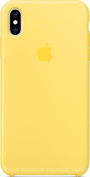 Фото Apple iPhone XS Max Silicone Case Canary Yellow (MW962)