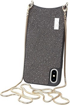 Фото BeCover Glitter Wallet Apple iPhone X/Xs Gray (703643)