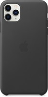 Фото Apple iPhone 11 Pro Max Leather Case Black (MX0E2)