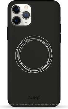 Фото Pump Silicone Minimalistic Case for Apple iPhone 11 Pro Circles on Dark (PMSLMN11PRO-6/173)