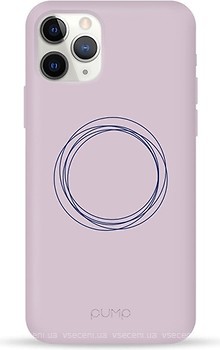 Фото Pump Silicone Minimalistic Case for Apple iPhone 11 Pro Circles on Light (PMSLMN11PRO-6/168)