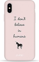 Фото Pump Tender Touch Case for Apple iPhone X/Xs Don’t Believe In Humans (PMTTX/XS-2/158G)