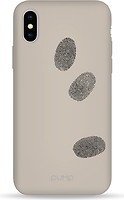 Фото Pump Silicone Minimalistic Case for Apple iPhone X/Xs Fingerprints (PMSLMNX/XS-6/239)