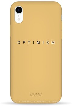 Фото Pump Silicone Minimalistic Case for Apple iPhone Xr Optimism (PMSLMNXR-13/171)