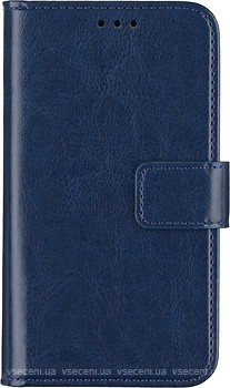 Фото 2E Basic Eco Leather чехол универсальный Navy (2E-UNI-4.5-5-HDEL-NV)