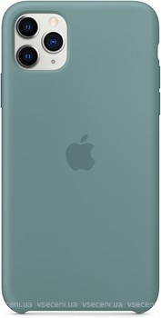 Фото Apple iPhone 11 Pro Max Silicone Case Cactus (MY1G2ZM/A)