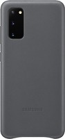 Фото Samsung Leather Cover for Galaxy S20 SM-G980 Grey (EF-VG980LJEGRU)