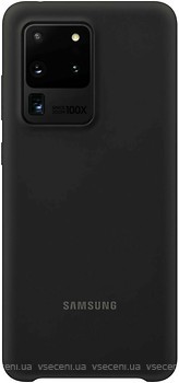 Фото Samsung Silicone Cover for Galaxy S20 Ultra SM-G988 Black (EF-PG988TBEGRU)