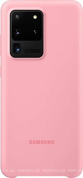 Фото Samsung Silicone Cover for Galaxy S20 Ultra SM-G988 Pink (EF-PG988TPEGRU)