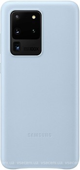 Фото Samsung Leather Cover for Galaxy S20 Ultra SM-G988 Sky Blue (EF-VG988LLEGRU)