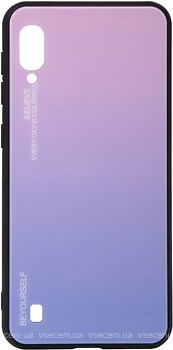 Фото BeCover Gradient Glass Samsung Galaxy M10 SM-M105 Pink-Purple (703870)
