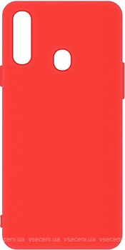 Фото BeCover Matte Slim TPU Samsung Galaxy A20s SM-A207 Red (704396)