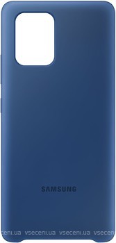 Фото Samsung Silicone Cover for Galaxy S10 Lite SM-G770F Blue (EF-PG770TLEGRU)
