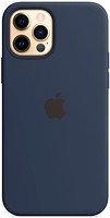 Фото Apple iPhone 12/12 Pro Silicone Case with MagSafe Deep Navy (MHL43ZE/A)