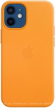 Фото Apple iPhone 12 mini Leather Case with MagSafe California Poppy (MHK63ZE/A)