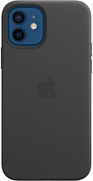 Фото Apple iPhone 12/12 Pro Leather Case with MagSafe Black (MHKG3ZE/A)