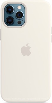 Фото Apple iPhone 12 Pro Max Silicone Case with MagSafe White (MHLE3ZE/A)