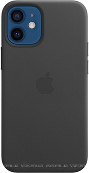Фото Apple iPhone 12 mini Leather Case with MagSafe Black (MHKA3ZE/A)