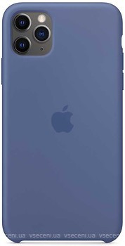 Фото Apple iPhone 11 Pro Silicone Case Linen Blue
