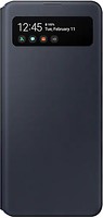 Фото Samsung S View Wallet Cover for Galaxy A41 SM-A415F Black (EF-EA415PBEGRU)