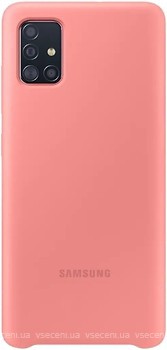 Фото Samsung Silicone Cover for Galaxy A51 SM-A515F Pink (EF-PA515TPEGRU)