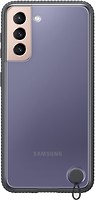 Фото Samsung Clear Protective Cover for Galaxy S21 SM-G991 Clear/Black (EF-GG991CBEGRU)