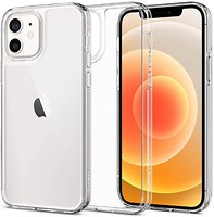 Фото Spigen Case Quartz Hybrid for Apple iPhone 12/12 Pro Crystal Clear (ACS01705)