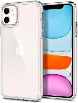 Фото Spigen Case Ultra Hybrid for Apple iPhone 11 Crystal Clear (076CS27185)