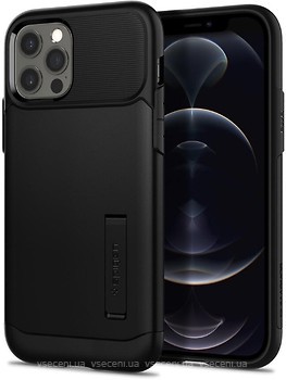 Фото Spigen Case Slim Armor for iPhone 12 Pro Max Black (ACS01479)