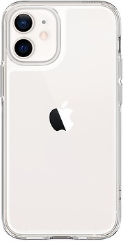 Фото Spigen Case Quartz Hybrid for Apple iPhone 12 Mini Crystal Clear (ACS01748)