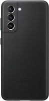 Фото Samsung Leather Cover for Galaxy S21 SM-G991 Black (EF-VG991LBEGRU)