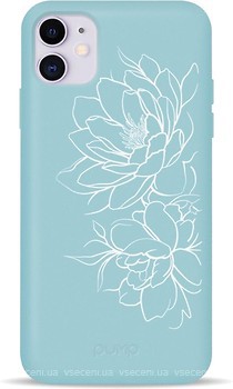 Фото Pump Silicone Minimalistic Case for Apple iPhone 11 Floral (PMSLMN11-7/231)