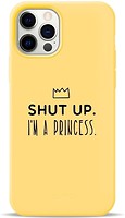 Фото Pump Silicone Minimalistic Case for Apple iPhone 12/12 Pro I'm a Princess (PMSLMN12(6.1)-13/2)