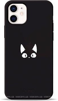 Фото Pump Silicone Minimalistic Case for Apple iPhone 12 Mini Funny Cat (PMSLMN12(5.4)-1/241)