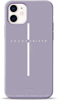 Фото Pump Silicone Minimalistic Case for Apple iPhone 12 Mini Jesus Cristo (PMSLMN12(5.4)-6/250)