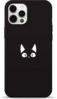 Фото Pump Silicone Minimalistic Case for Apple iPhone 12 Pro Max Funny Cat (PMSLMN12(6.7)-1/241)