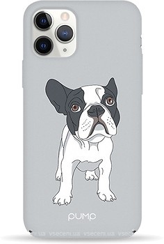 Фото Pump Tender Touch Case for Apple iPhone 11 Pro Bulldog on Grey (PMTT11PRO-1/107G)