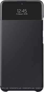 Фото Samsung Smart S View Wallet for Galaxy A32 SM-A325F Black (EF-EA325PBEGRU)