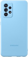 Фото Samsung Silicone Cover for Galaxy A52 SM-A525F Blue (EF-PA525TLEGRU)