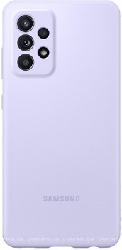 Фото Samsung Silicone Cover for Galaxy A52 SM-A525F Violet (EF-PA525TVEGRU)
