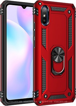 Фото BeCover Military Xiaomi Redmi 9A Red (705576)