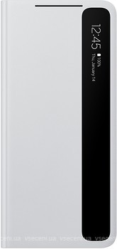 Фото Samsung Smart Clear View Cover for Galaxy S21 Ultra SM-G998 Light Grey (EF-ZG998CJEGRU)