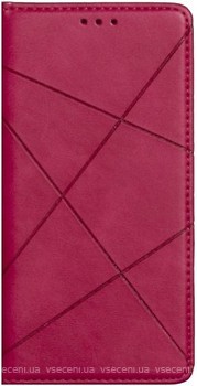 Фото Business Leather кожаный чехол-книжка Business Series Xiaomi Mi 10 красный