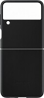 Фото Samsung Leather Cover for Galaxy Z Flip3 SM-F711B Black (EF-VF711LBEGRU)