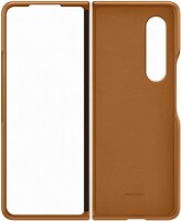 Фото Samsung Leather Cover for Galaxy Z Fold3 SM-F926B Camel (EF-VF926LAEGRU)
