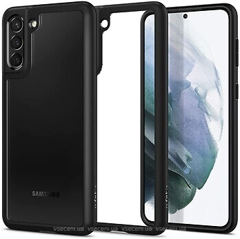 Фото Spigen Case Ultra Hybrid for Samsung Galaxy S21+ SM-G996 Matte Black (ACS02388)