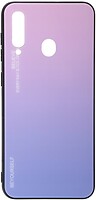 Фото BeCover Gradient Glass Samsung Galaxy A20s SM-A207 Pink-Purple (704431)