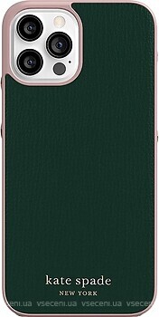 Фото Kate Spade New York  for Apple iPhone 12 Pro Max Deep Evergreen (KSIPH-166-GRPNK)