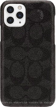 Фото Coach Slim Wrap Case for Apple iPhone 11 Pro Signature C Black (CIPH-016-SCBLK)