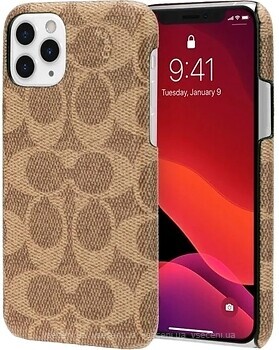 Фото Coach Slim Wrap Case for Apple iPhone 11 Pro Signature C Khaki (CIPH-016-SCKHK)